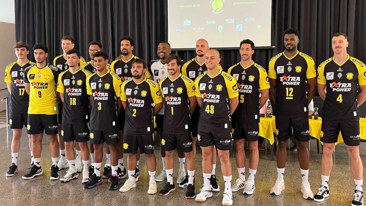 Praia Clube Oficializa Elenco Ambição Renovada para a Temporada 2026/27 do Vôlei Masculino