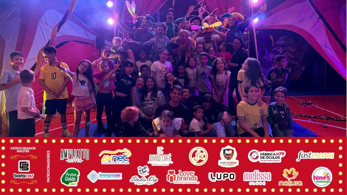 Magia do circo encerra com sucesso a campanha de Dia das Crianças da ACIA em Alfenas